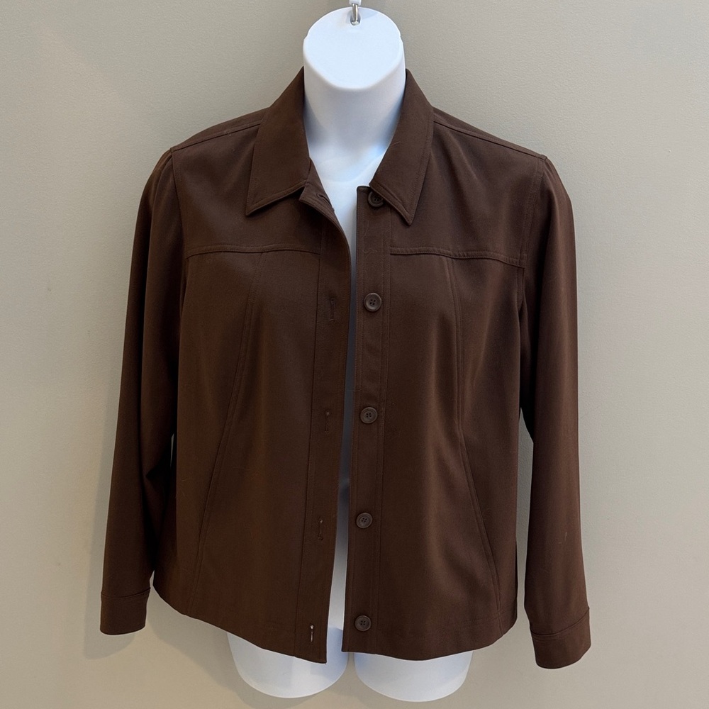 Coldwater Creek Chocolate Brown Women's Blazer